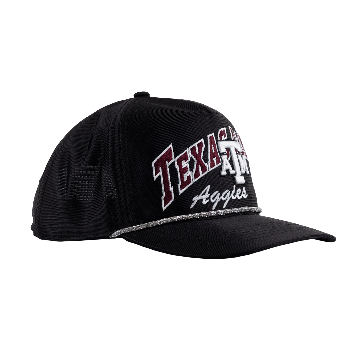 Texas A&M 47 Brand Trendy Glitter Rope Hat - Black