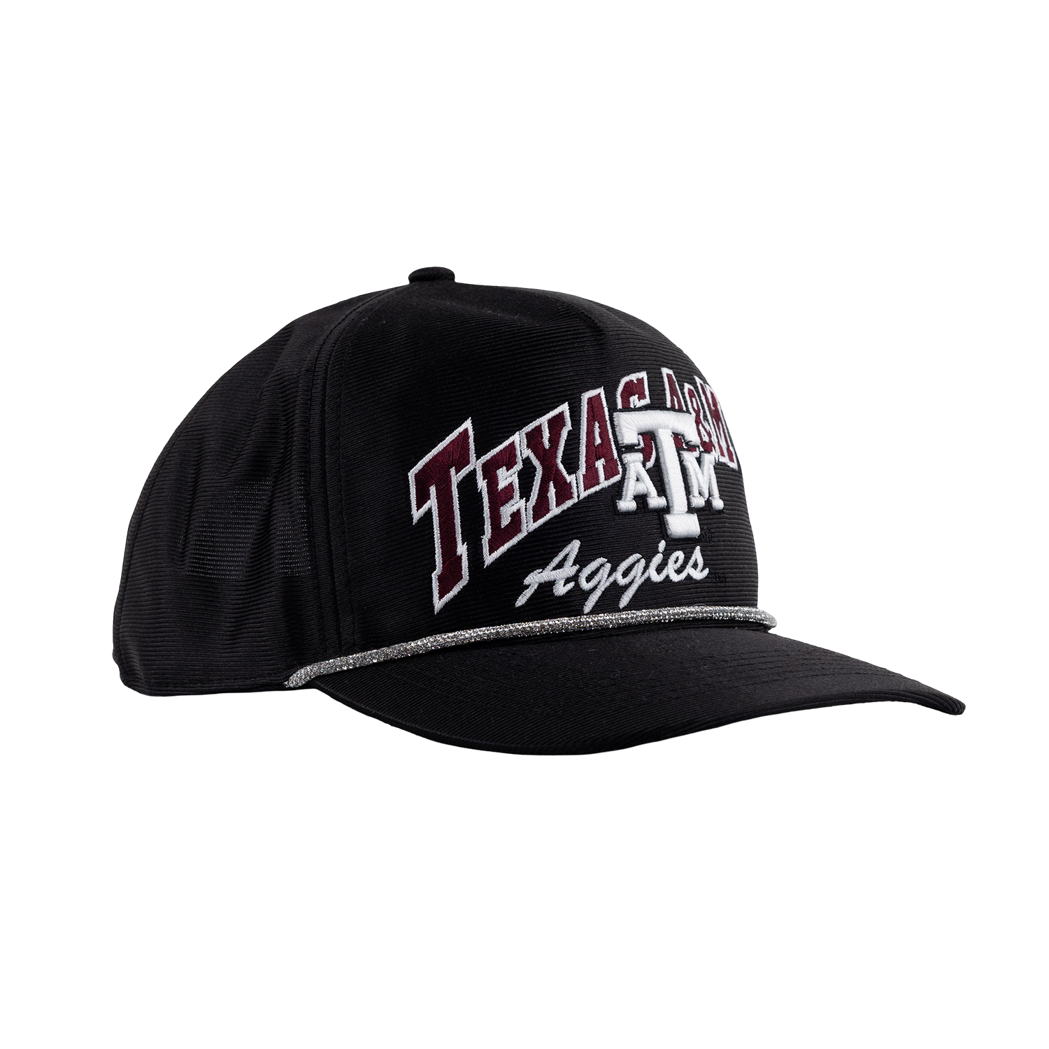Texas A&M 47 Brand Trendy Glitter Rope Hat - Black