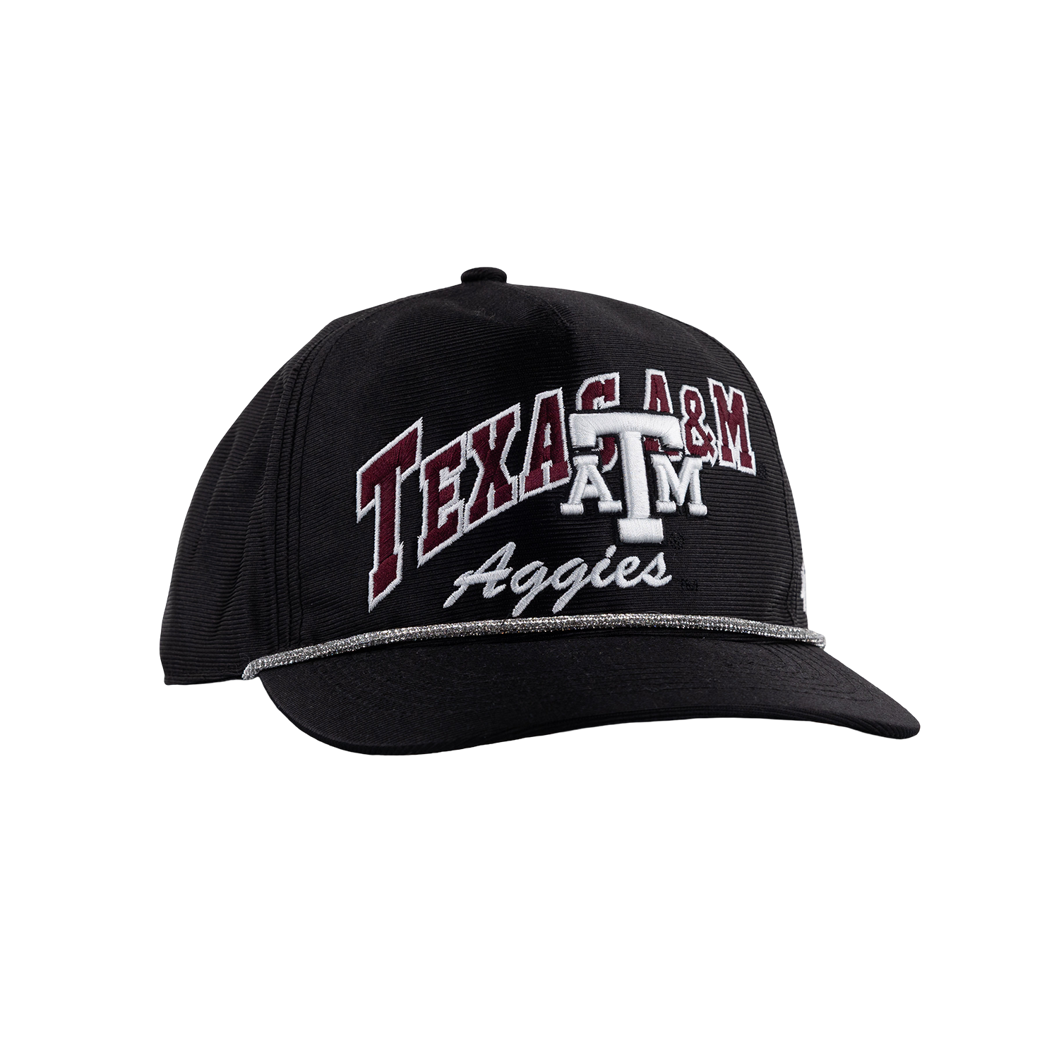 Texas A&M 47 Brand Trendy Glitter Rope Hat - Black