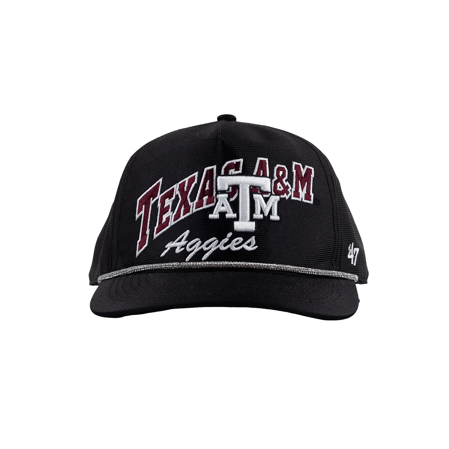 Texas A&M 47 Brand Trendy Glitter Rope Hat - Black