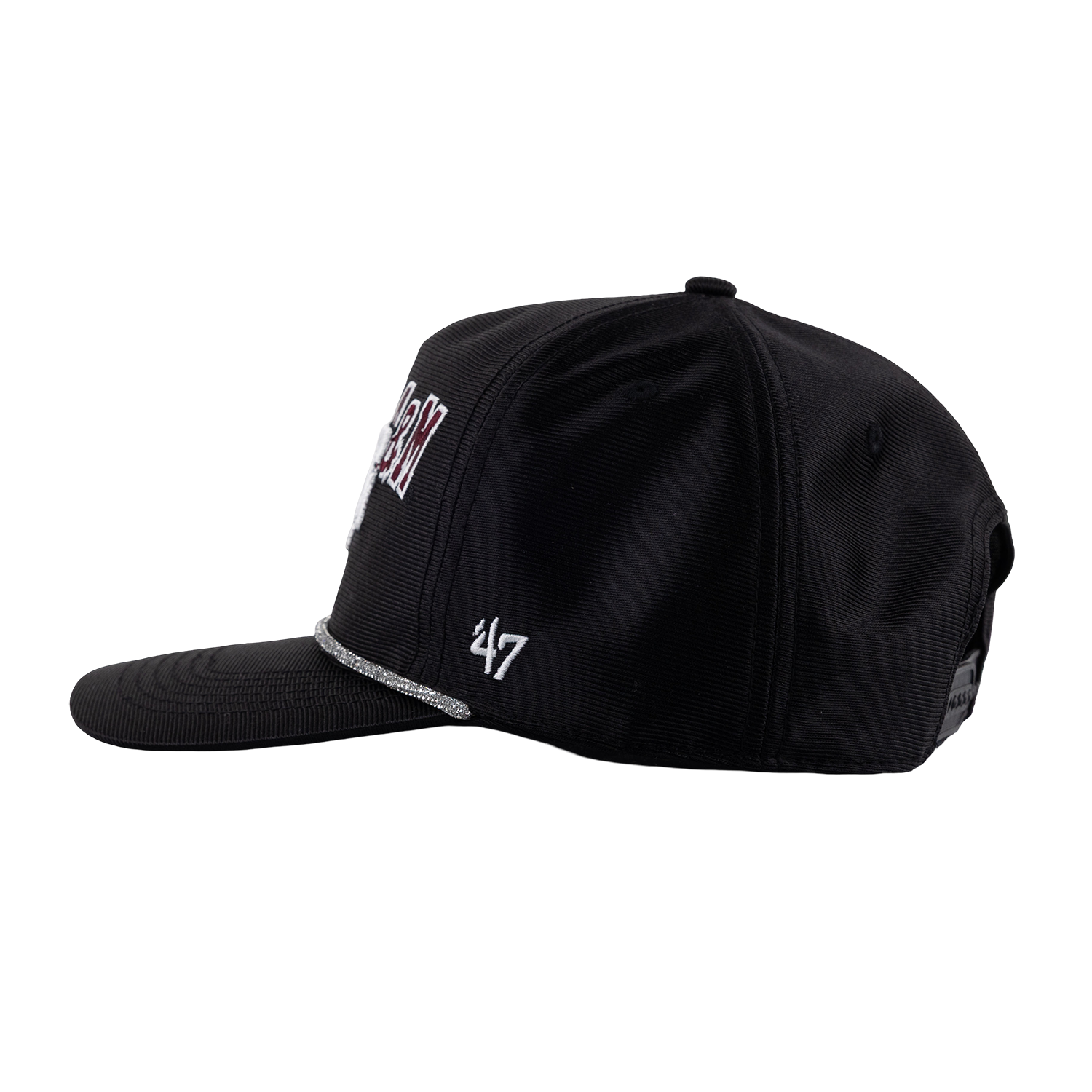 Texas A&M 47 Brand Trendy Glitter Rope Hat - Black