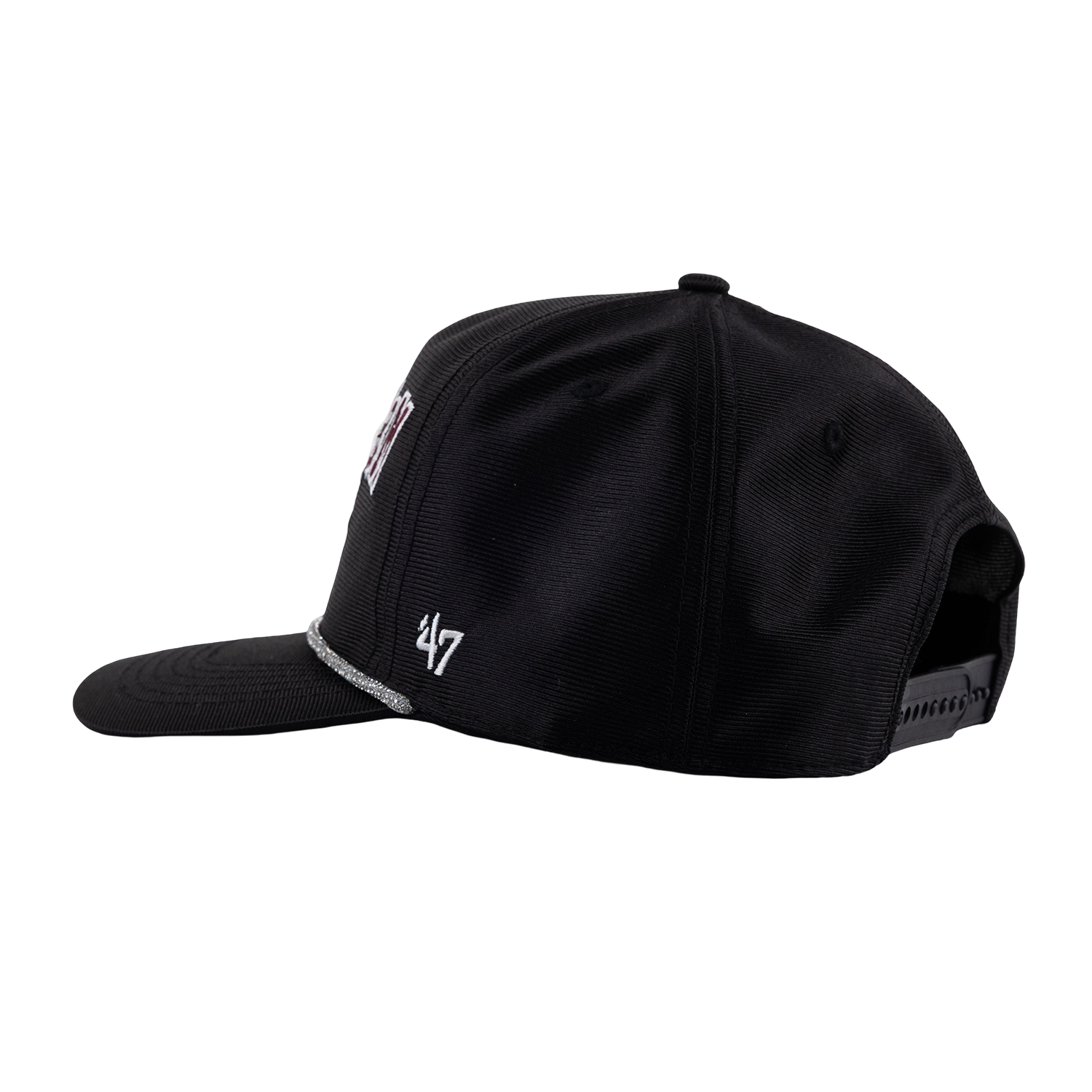 Texas A&M 47 Brand Trendy Glitter Rope Hat - Black
