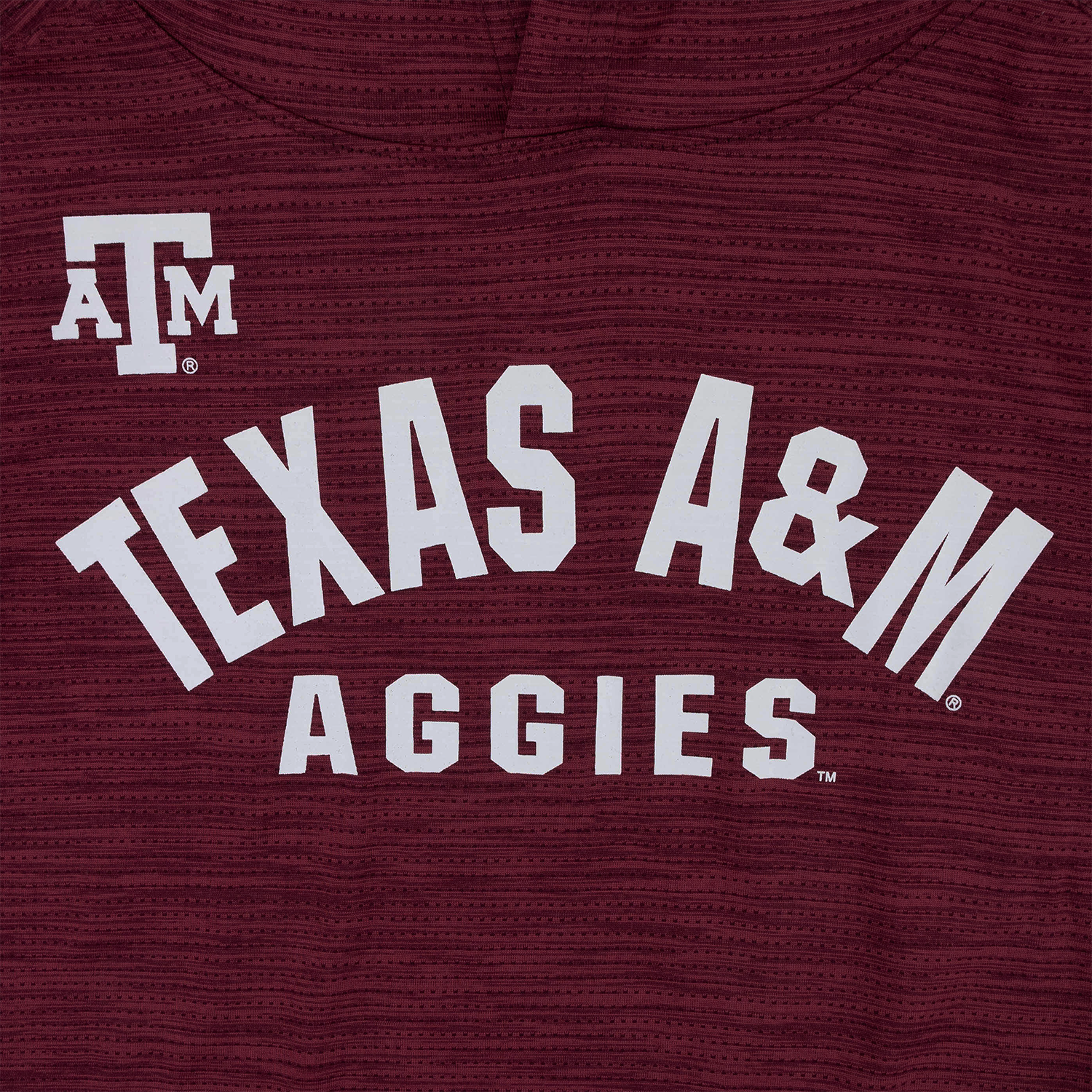 Texas A&M Colosseum Youth Performance Hoodie - Maroon