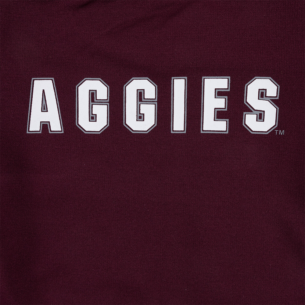 Texas A&M Colosseum Infant All Day Football Romper - Maroon