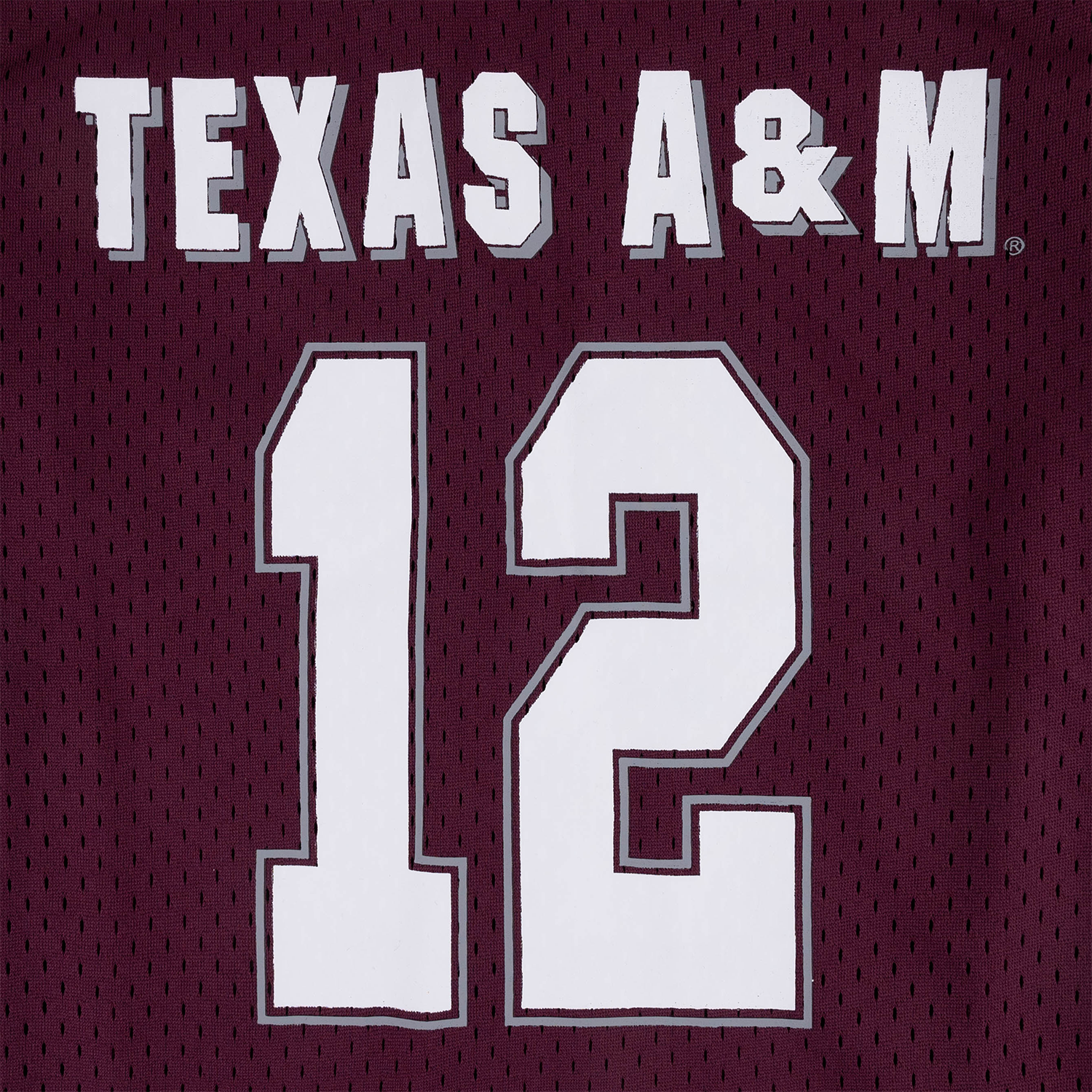 Texas A&M Colosseum Youth All Day Football Jersey - Maroon