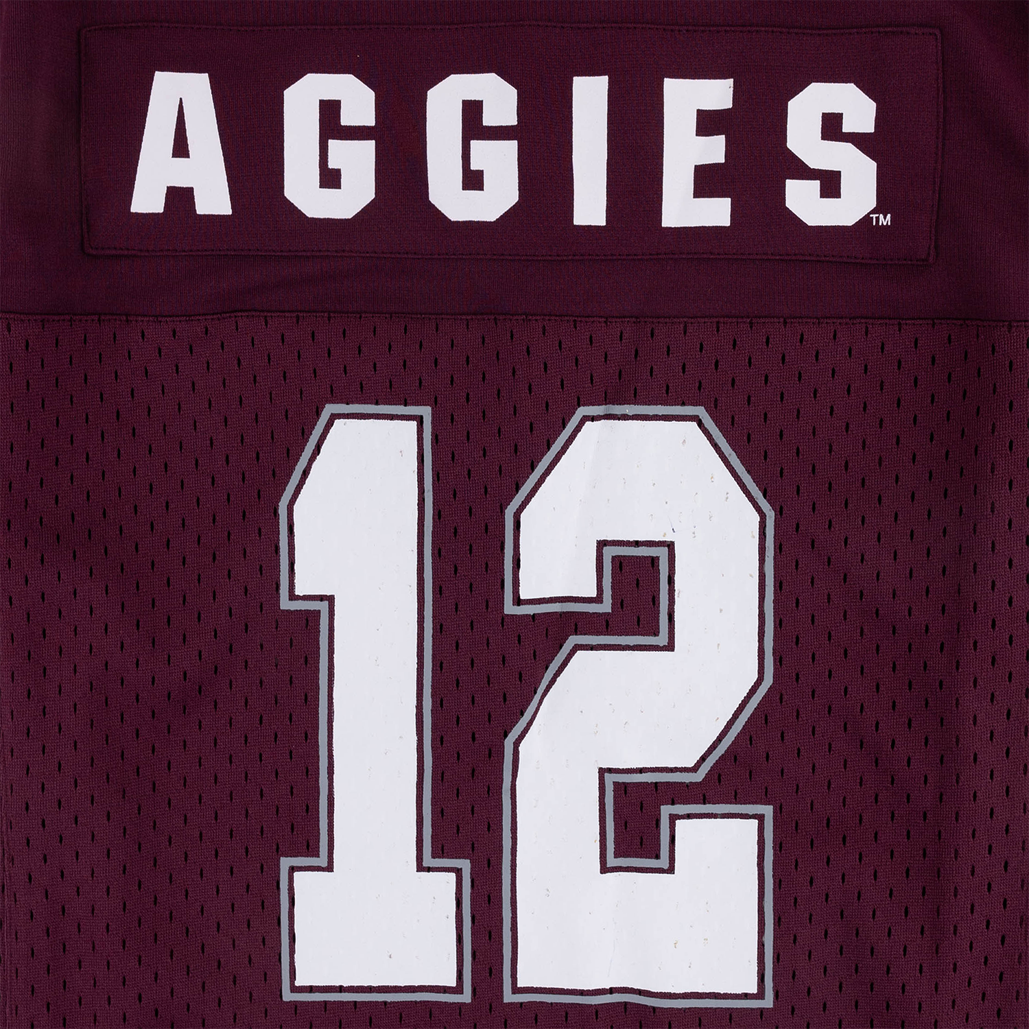 Texas A&M Colosseum Youth All Day Football Jersey - Maroon