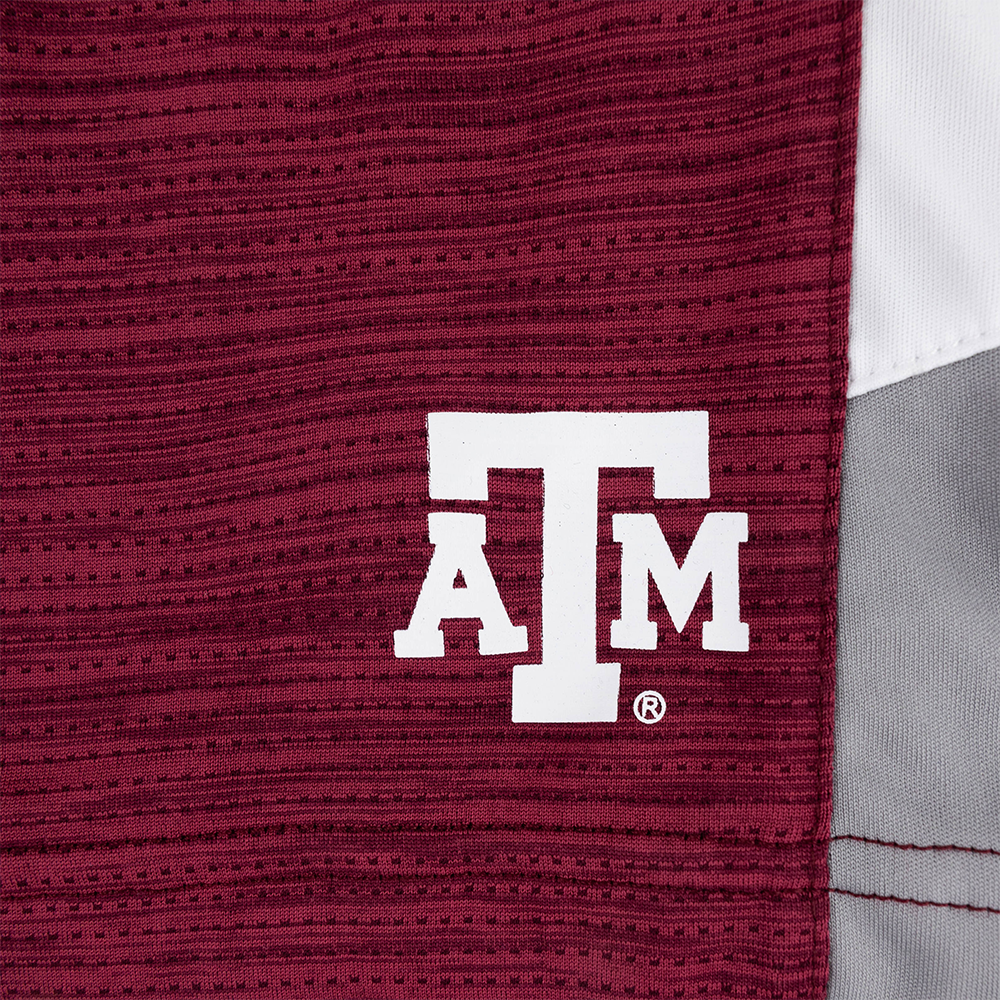 Texas A&M Colosseum Youth Athletic Shorts - Maroon