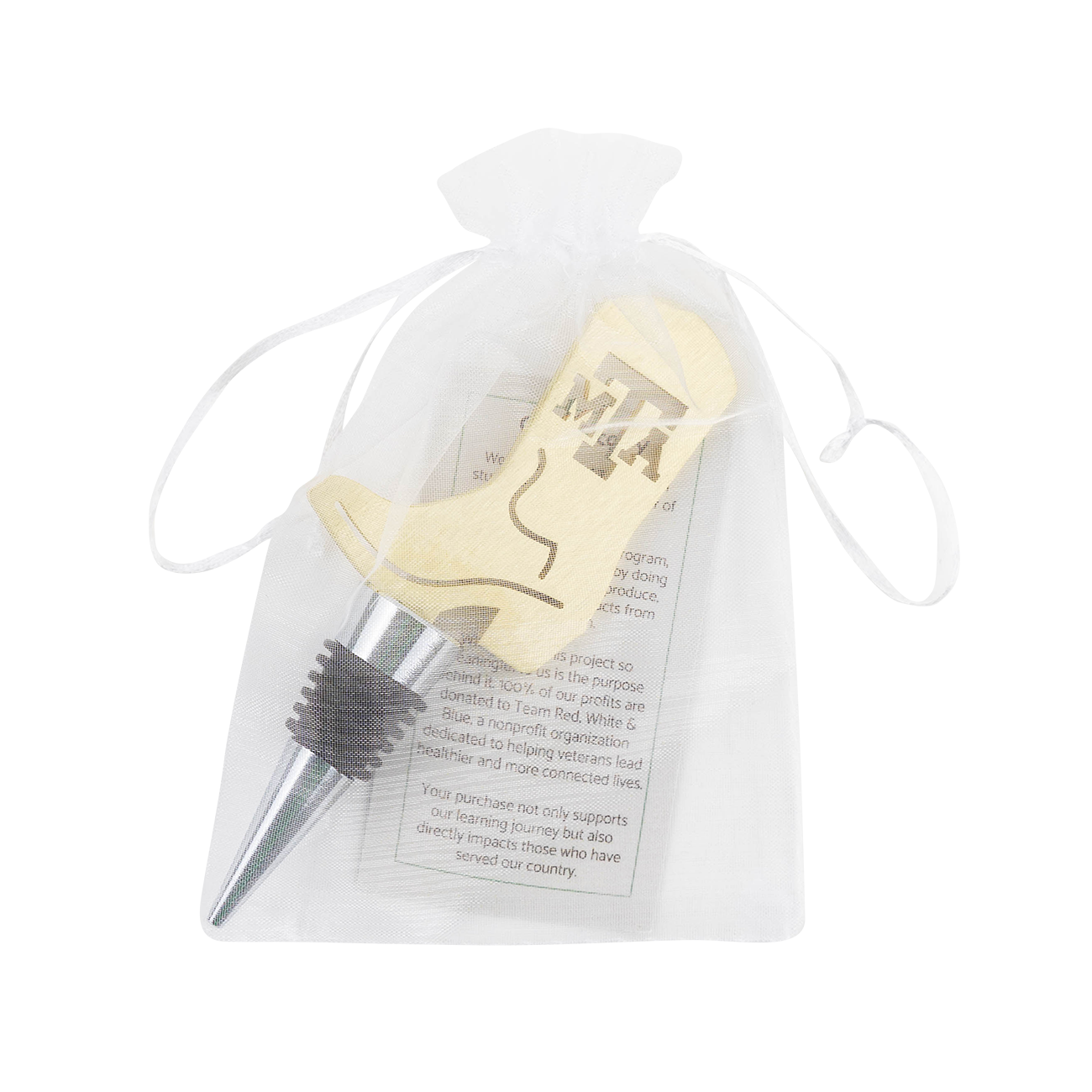 Texas A&M Boot Wine Stopper