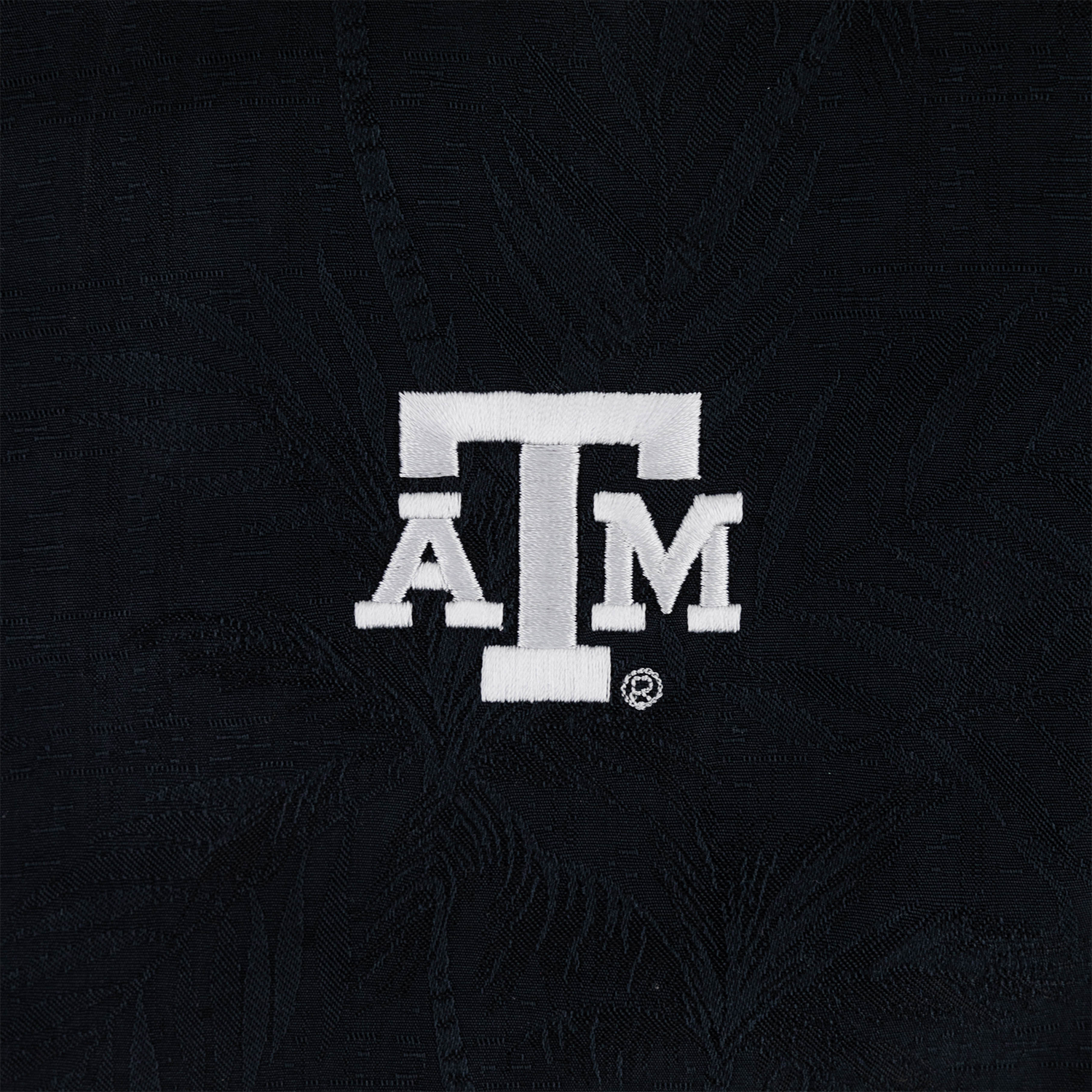 Texas A&M Tommy Bahama Palm Vista Polo - Black