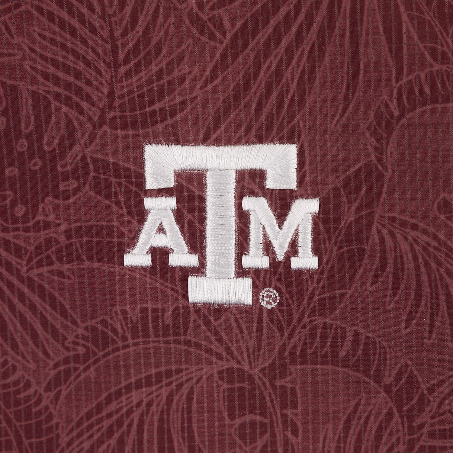Texas A&M Tommy Bahama Tropical Button Down - Maroon