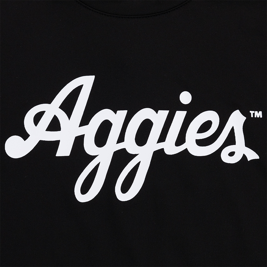 Script Aggies Collegiate Outfitters Youth T-Shirt - Black