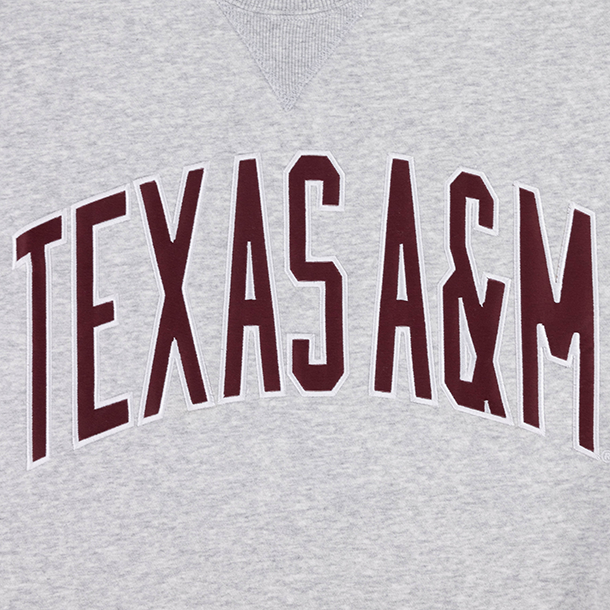 Texas A&M Collegiate Outfitters Arch Crewneck - Gray