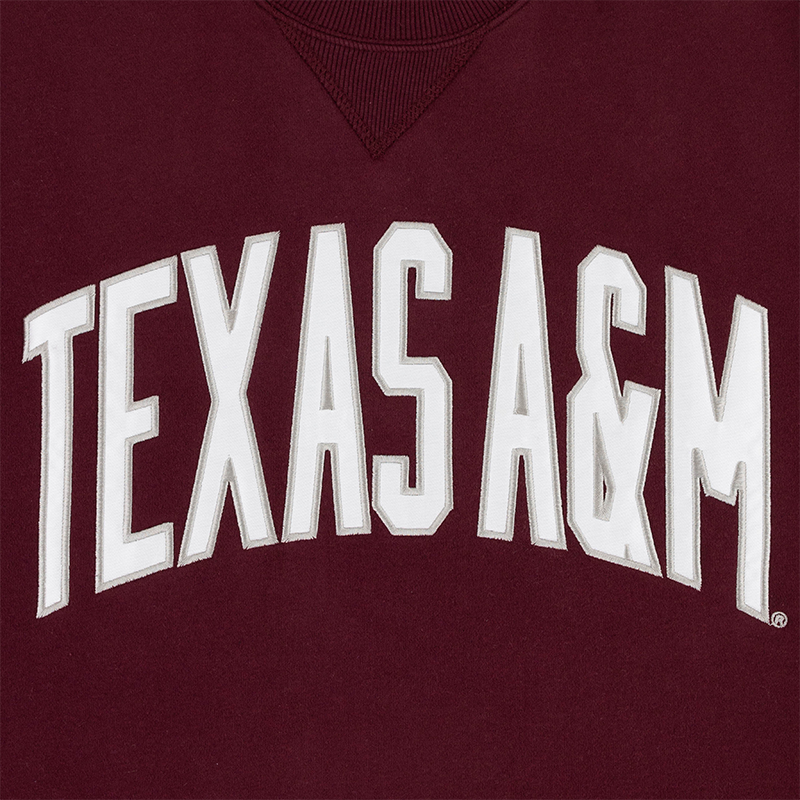 Texas A&M Collegiate Outfitters Arch Crewneck - Maroon