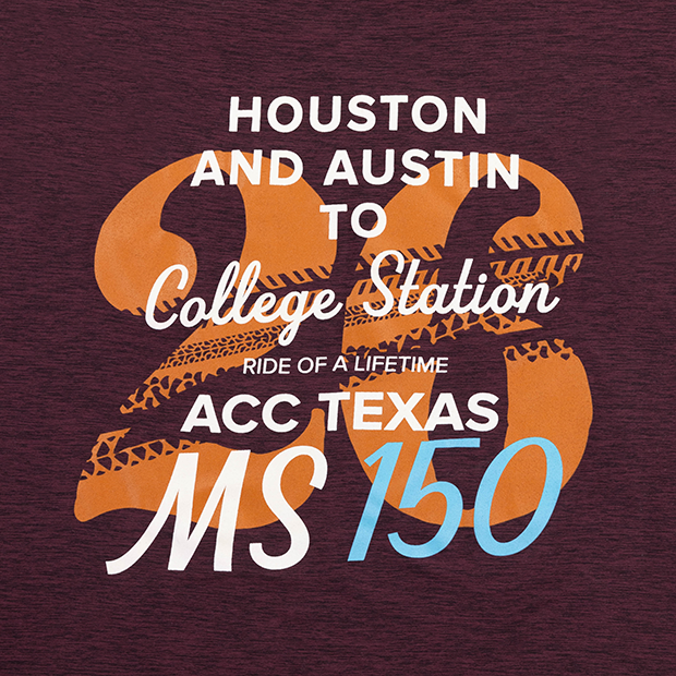 Official ACC Texas MS 150 Commemorative 2026 T-Shirt
