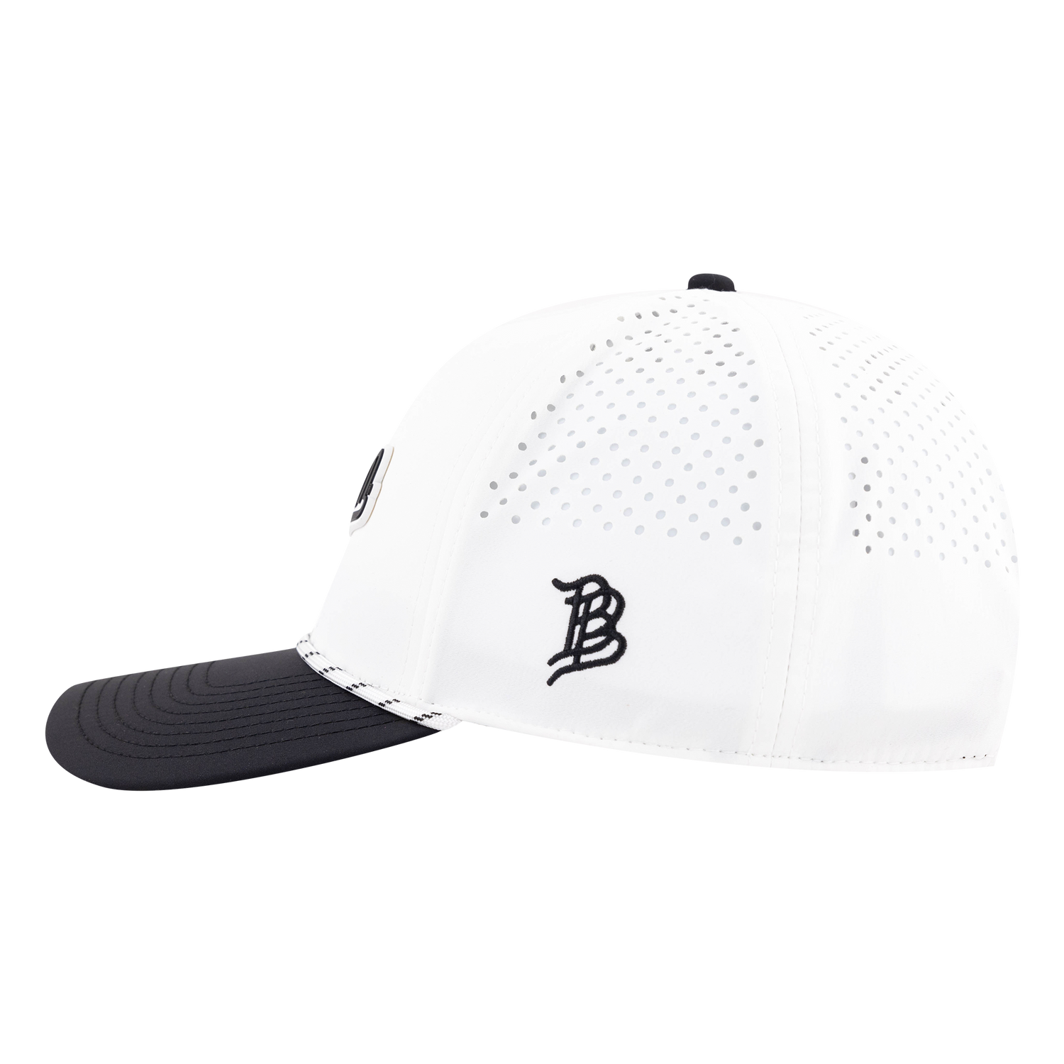 Script Texas A&M Branded Bills White Swoop Curved Hat