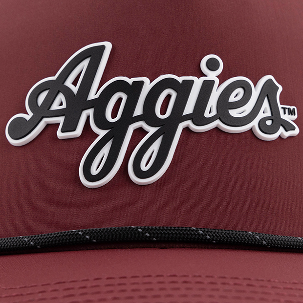 Script Aggies Branded Bills Maroon Cap