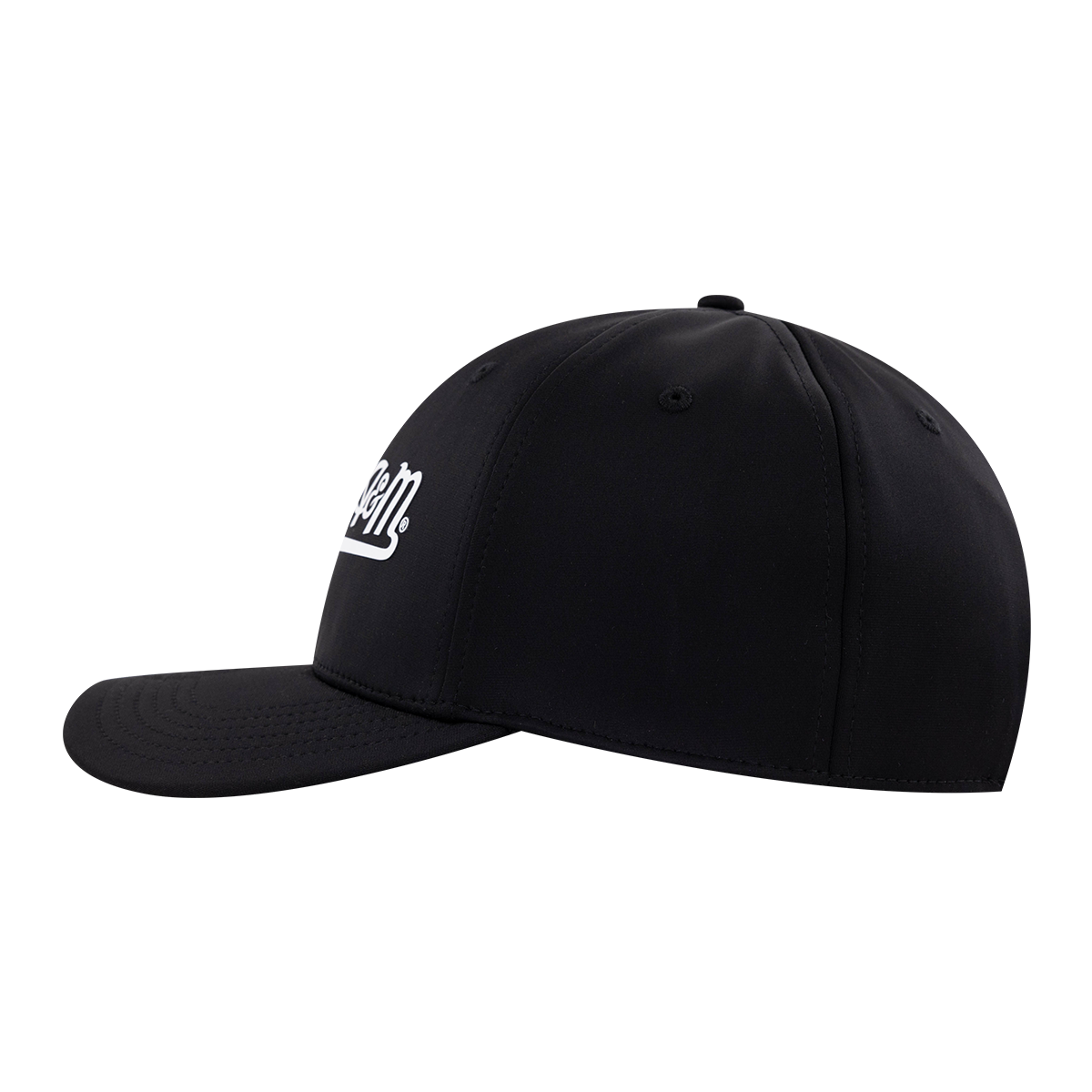 Script Texas A&M Collegiate Outfitters Swoop 6 Panel Hat - Black