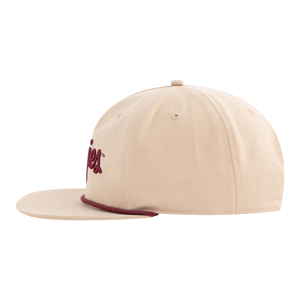 Script Aggies Collegiate Outfitters Rope Cap - Tan
