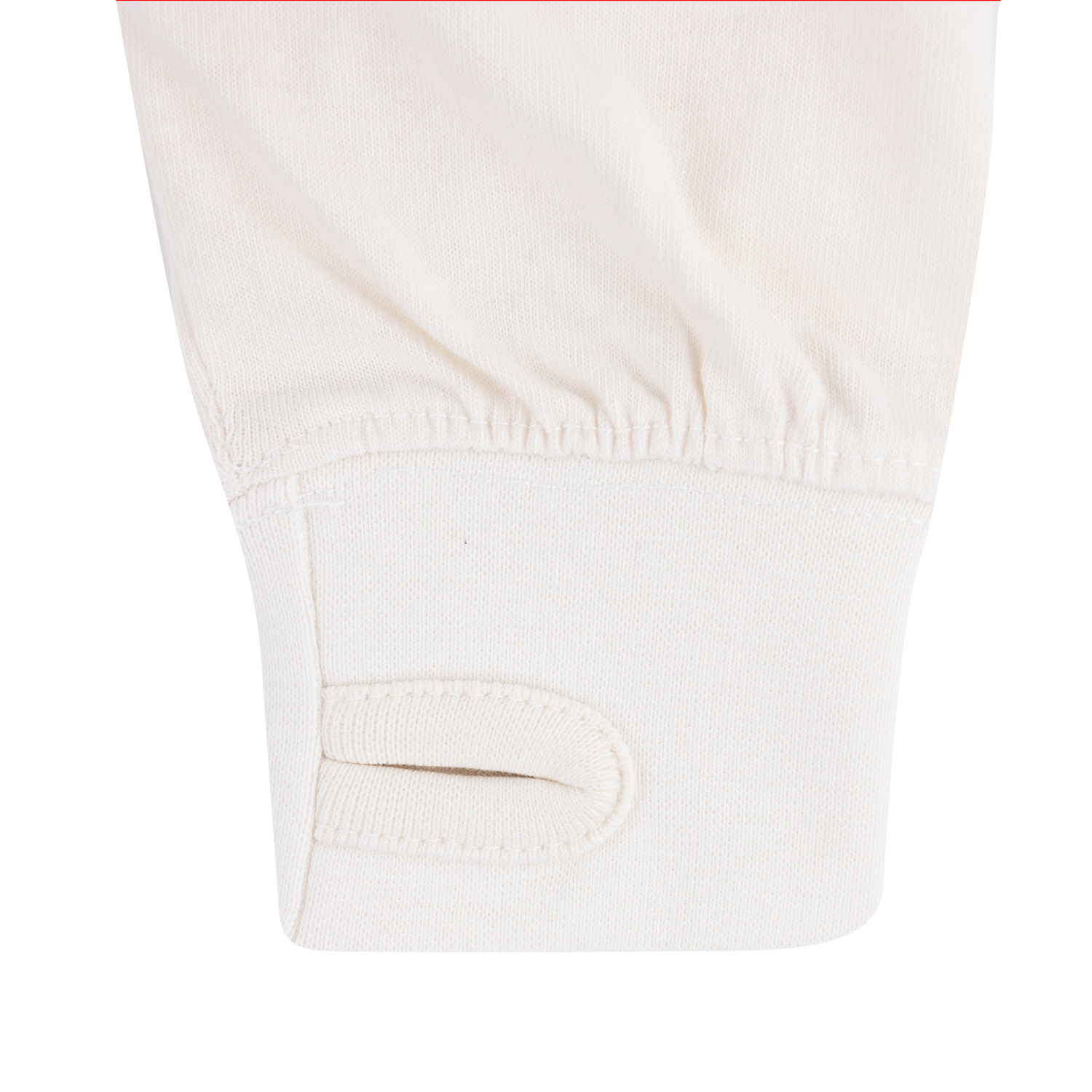Texas A&M Pressbox Colorblock Long Sleeve V-Neck - White
