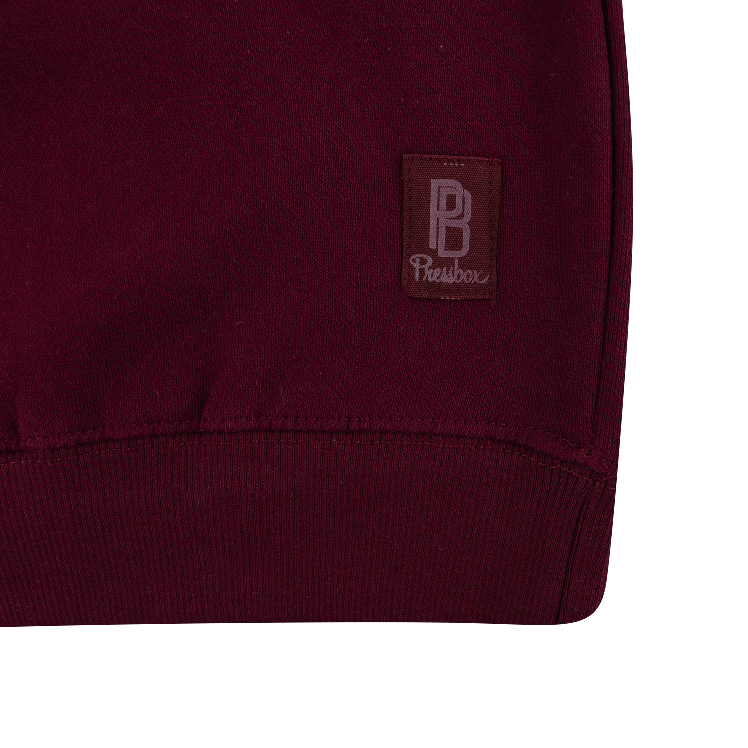 Texas A&M Pressbox Mock Neck Sweatshirt - Maroon