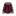 maroon and white embroidered long sleeve top from back