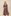 Collegiate Outfitters Long Dress with Flowers - Maroon