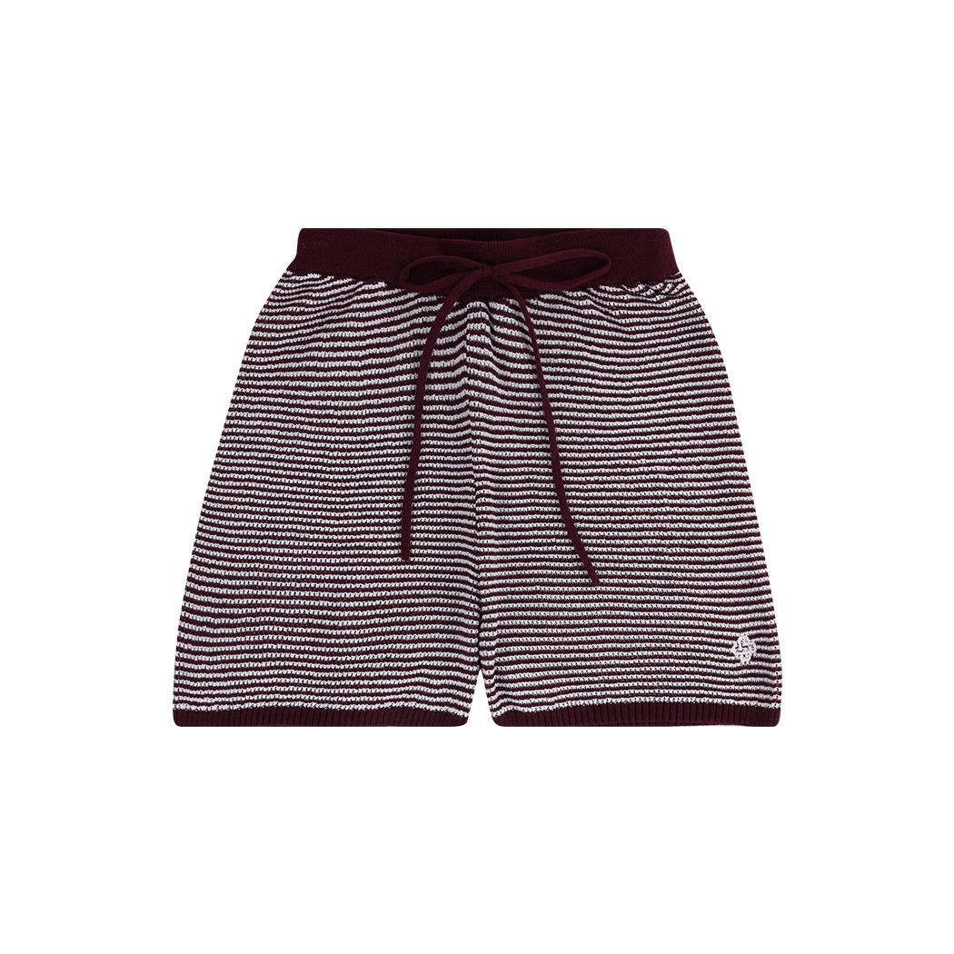 Collegiate Outfitters Striped Cozy Set - Maroon