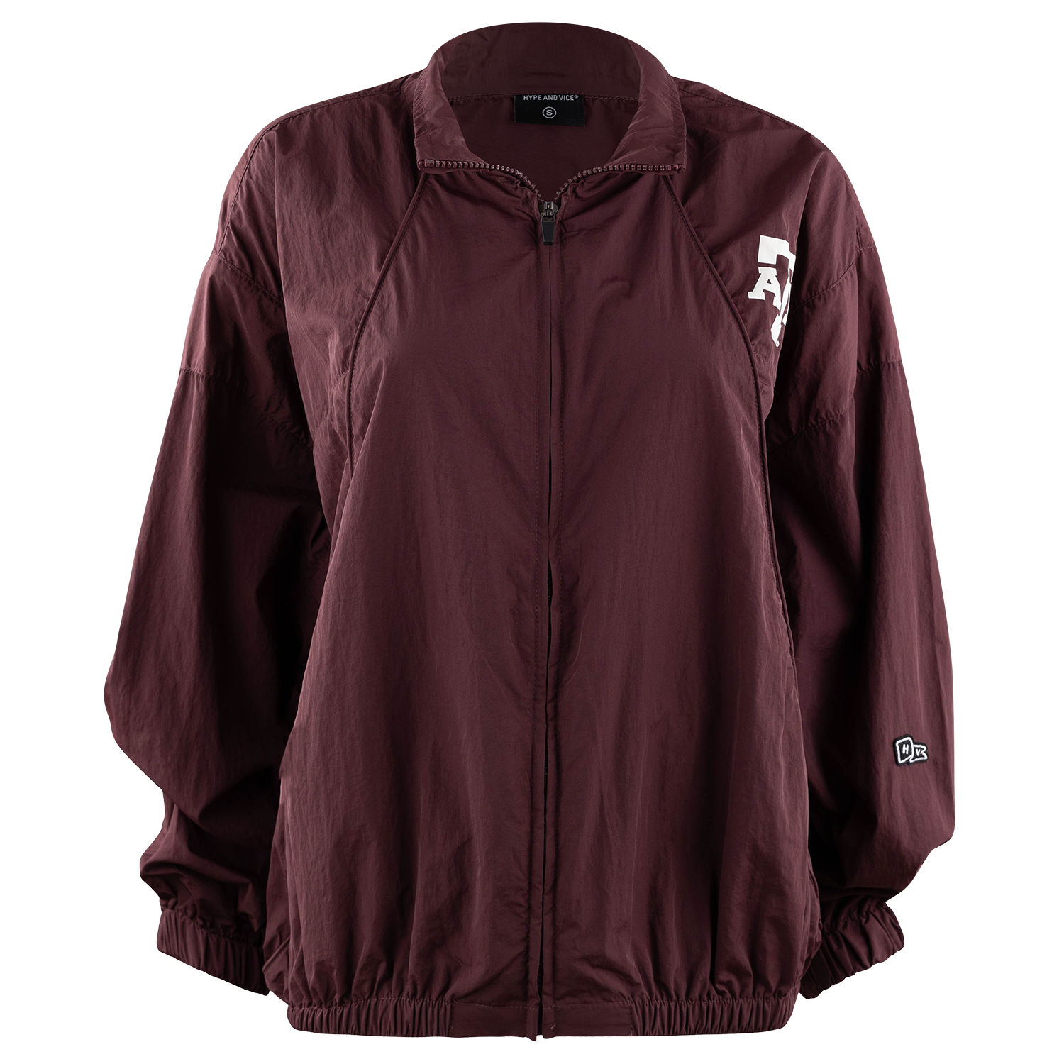 Texas A&M Hype & Vice Windbreaker Jacket - Maroon