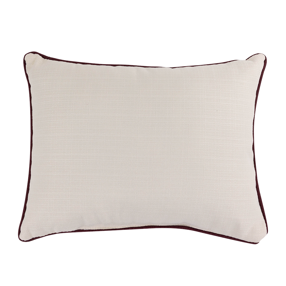 Texas A&M Little Birdie Gingham Pillow - Maroon