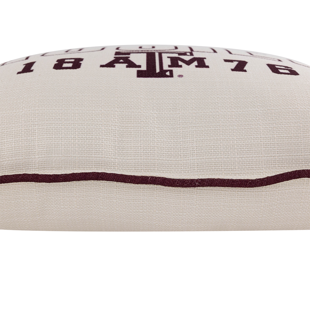 Aggies Little Birdie Collegiate Clean Pillow