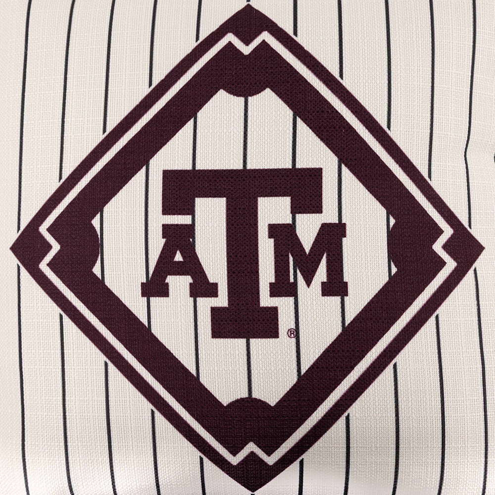 Texas A&M Little Birdie Diamond Baseball Pillow