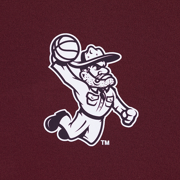 Dunking Ol' Sarge Adidas Maroon Basketball Polo