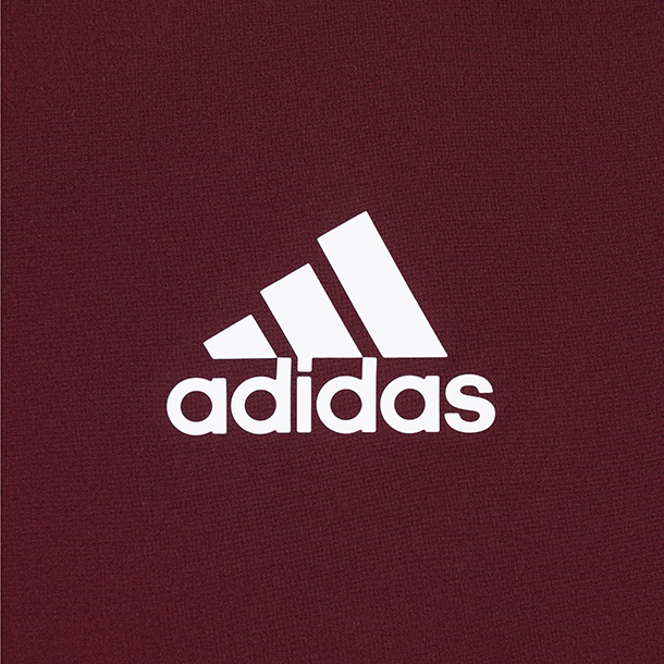 Dunking Ol' Sarge Adidas Maroon Basketball Polo