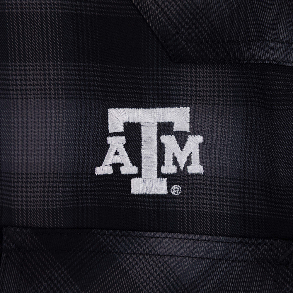 Texas A&M Flag & Anthem Western Shirt - Black