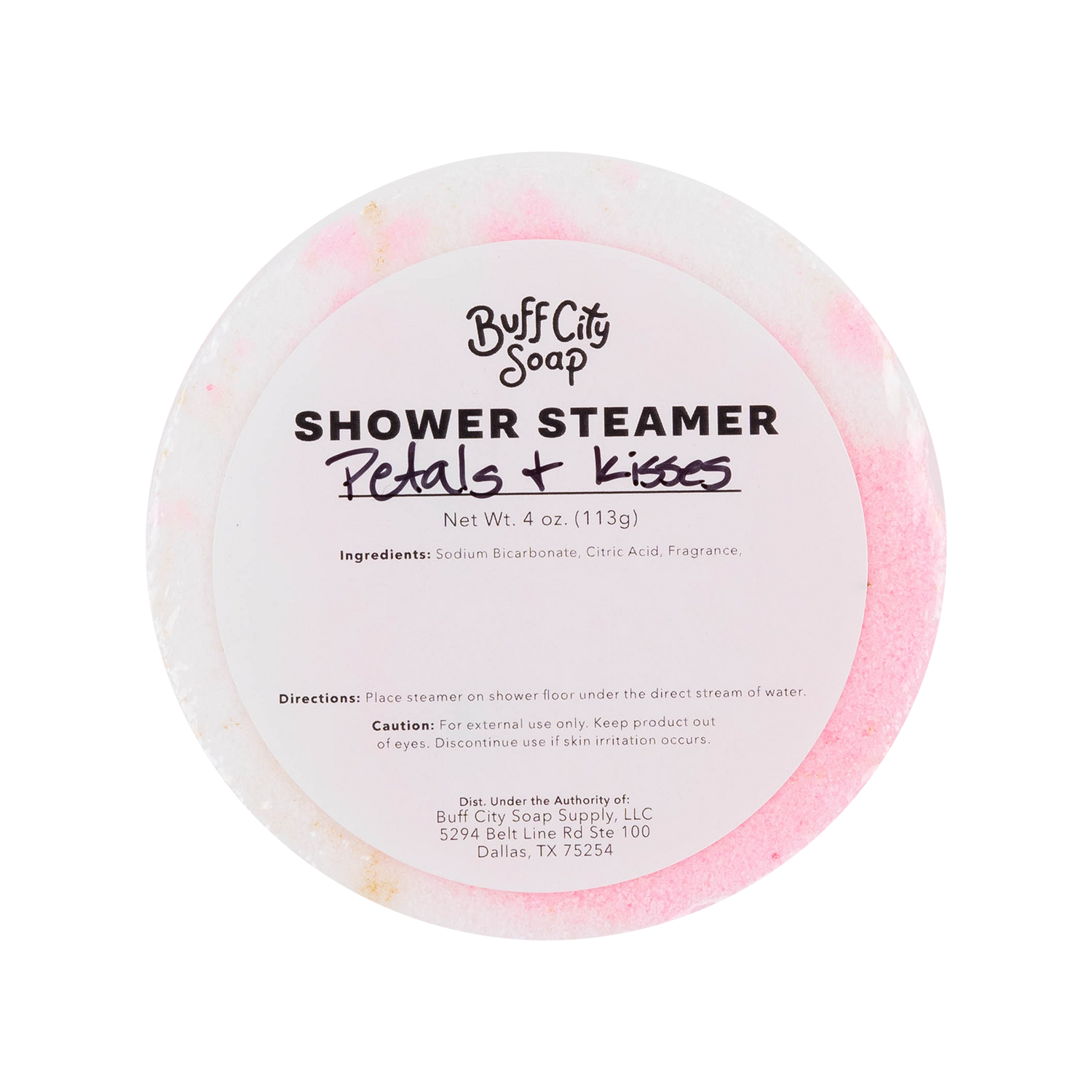 Buff City Soap Petals & Kisses Shower Steamer