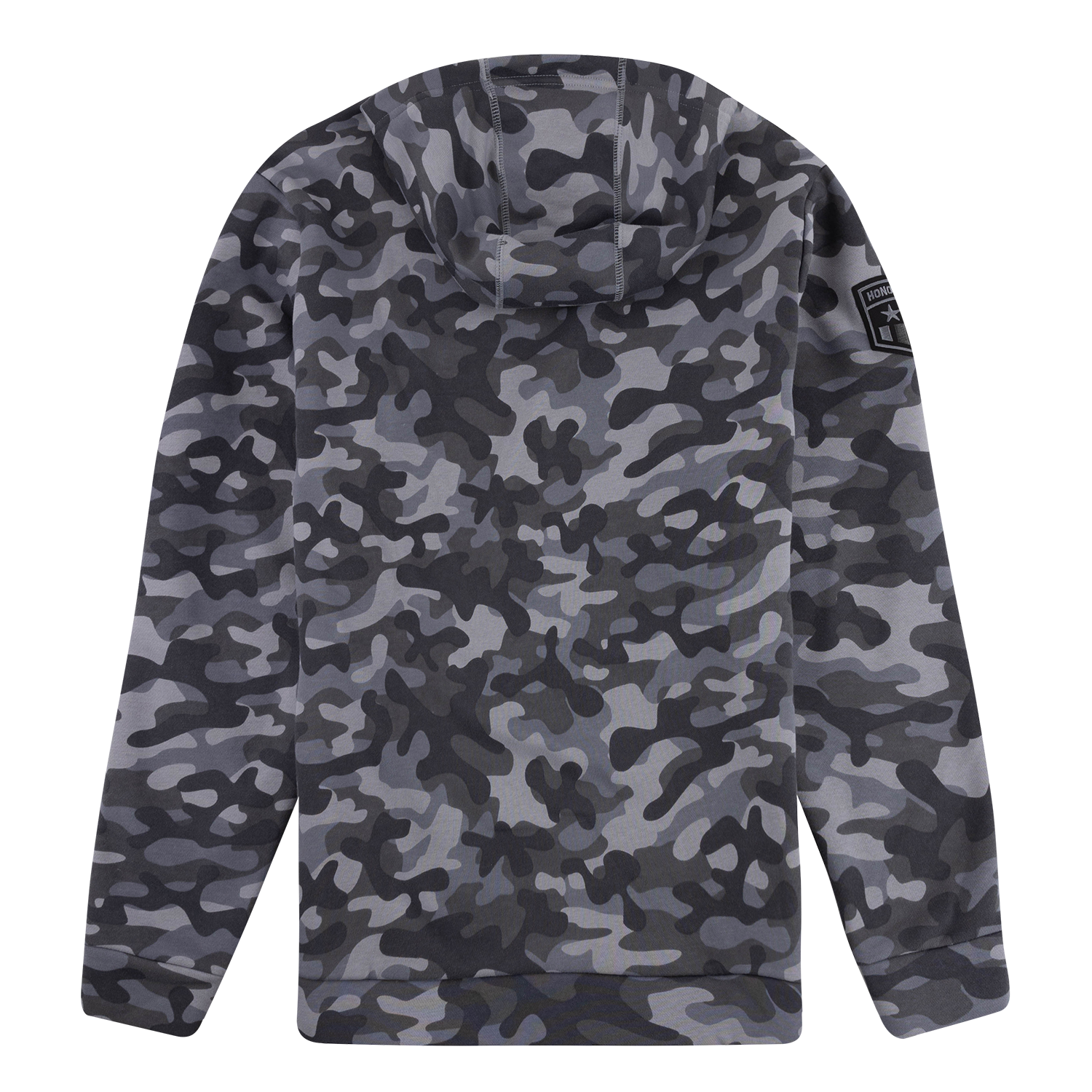 Texas A&M Adidas Honor and Support Camo Hoodie - Black