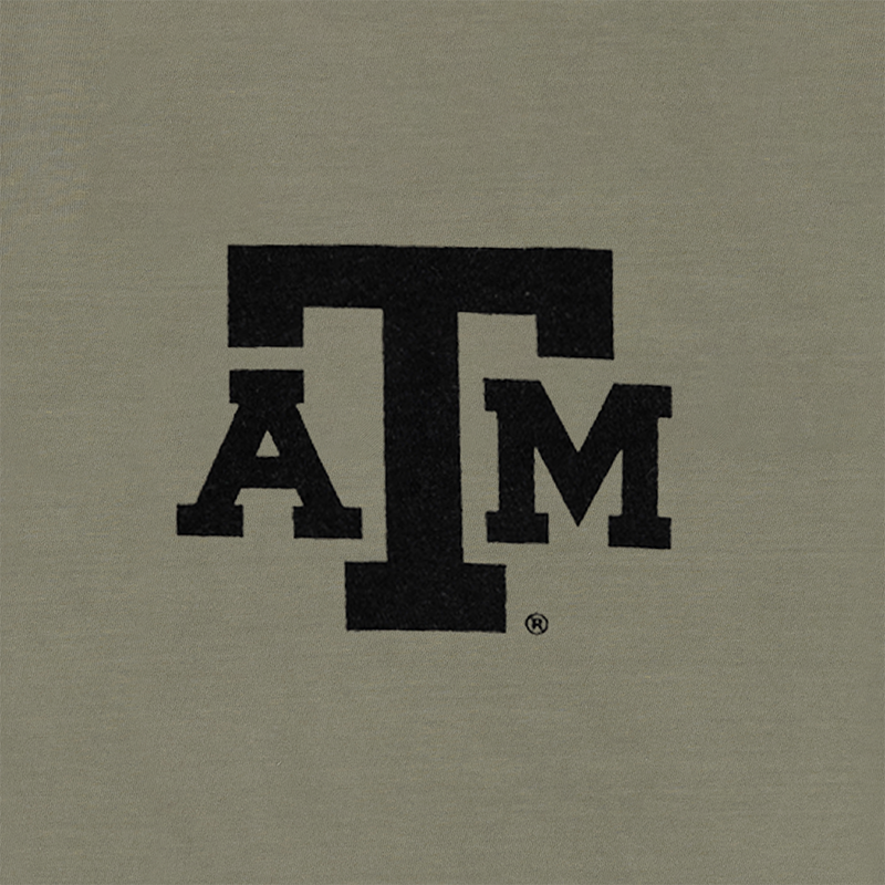 Texas A&M Dog Holding A&M Pennant T-Shirt