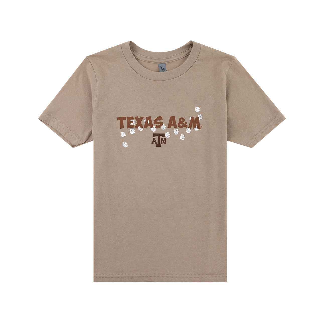Texas A&M Reveille Puppy Youth T-Shirt - Beige