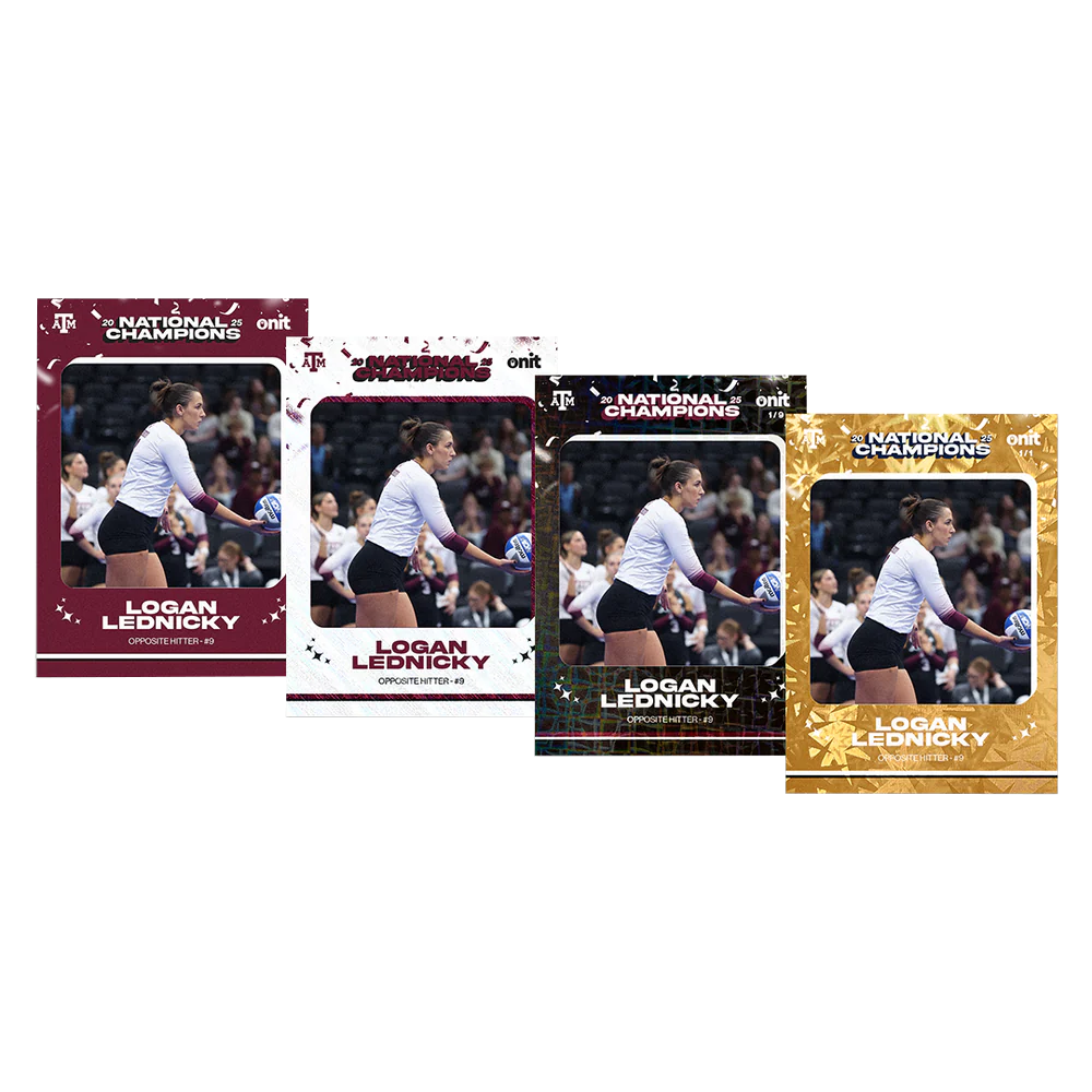 Texas A&M 2025 Volleyball National Championship Box