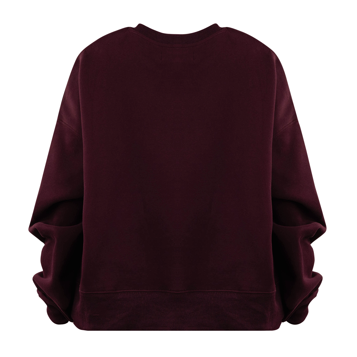 Gig 'Em Aggies Scarlet & Gold Boxy Crewneck - Maroon