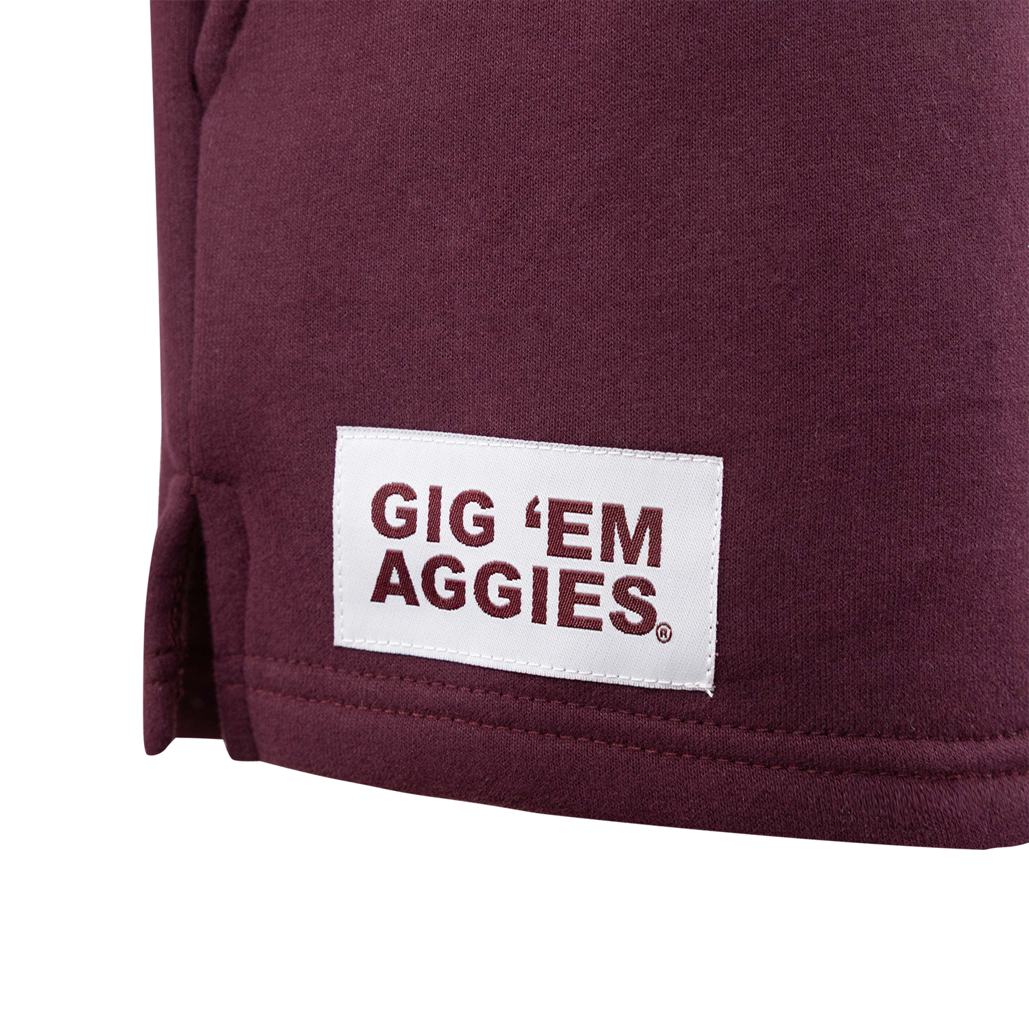 Gig 'Em Aggies Scarlet & Gold Soft Shorts - Maroon