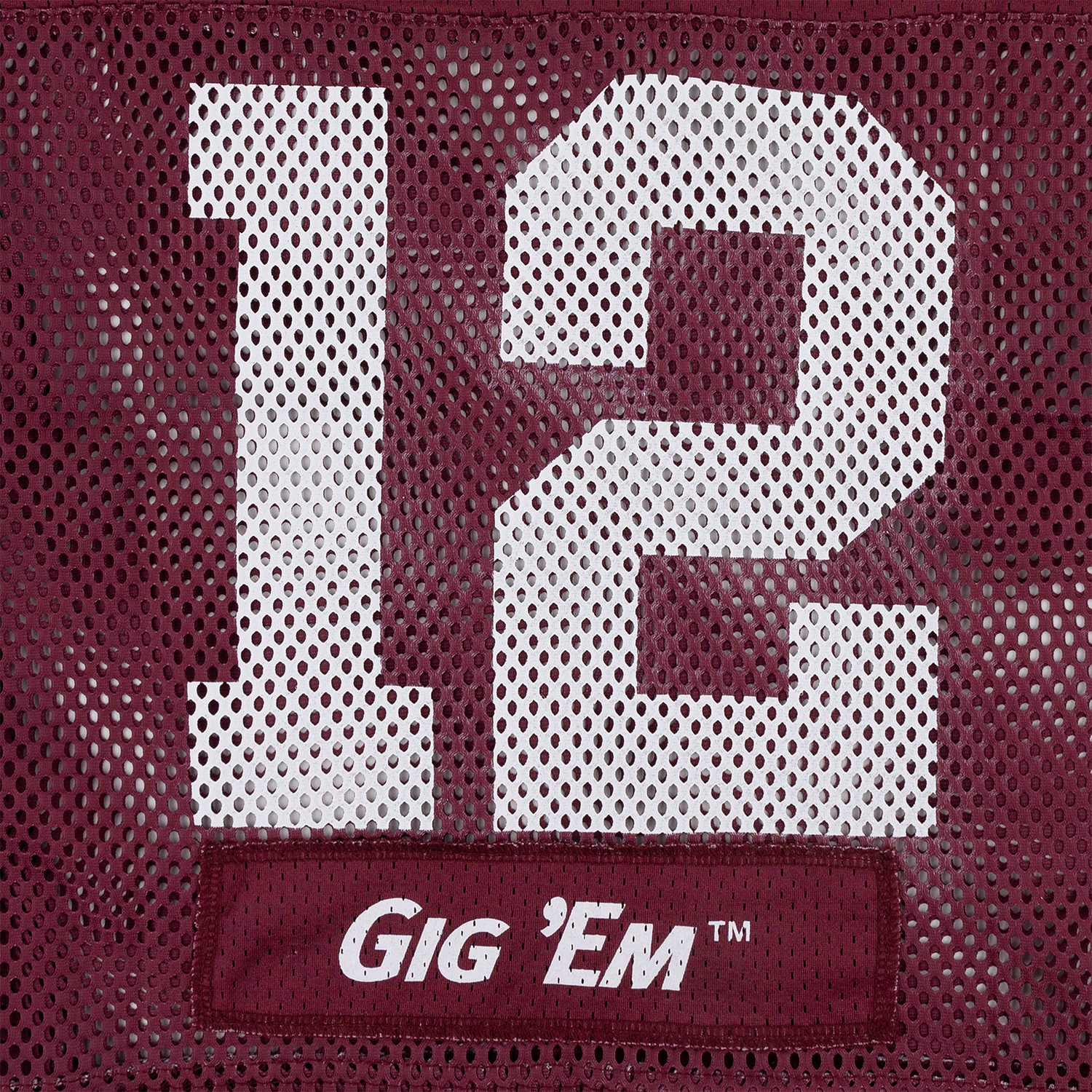 Texas A&M Established Co. Vintage Practice Jersey - Maroon