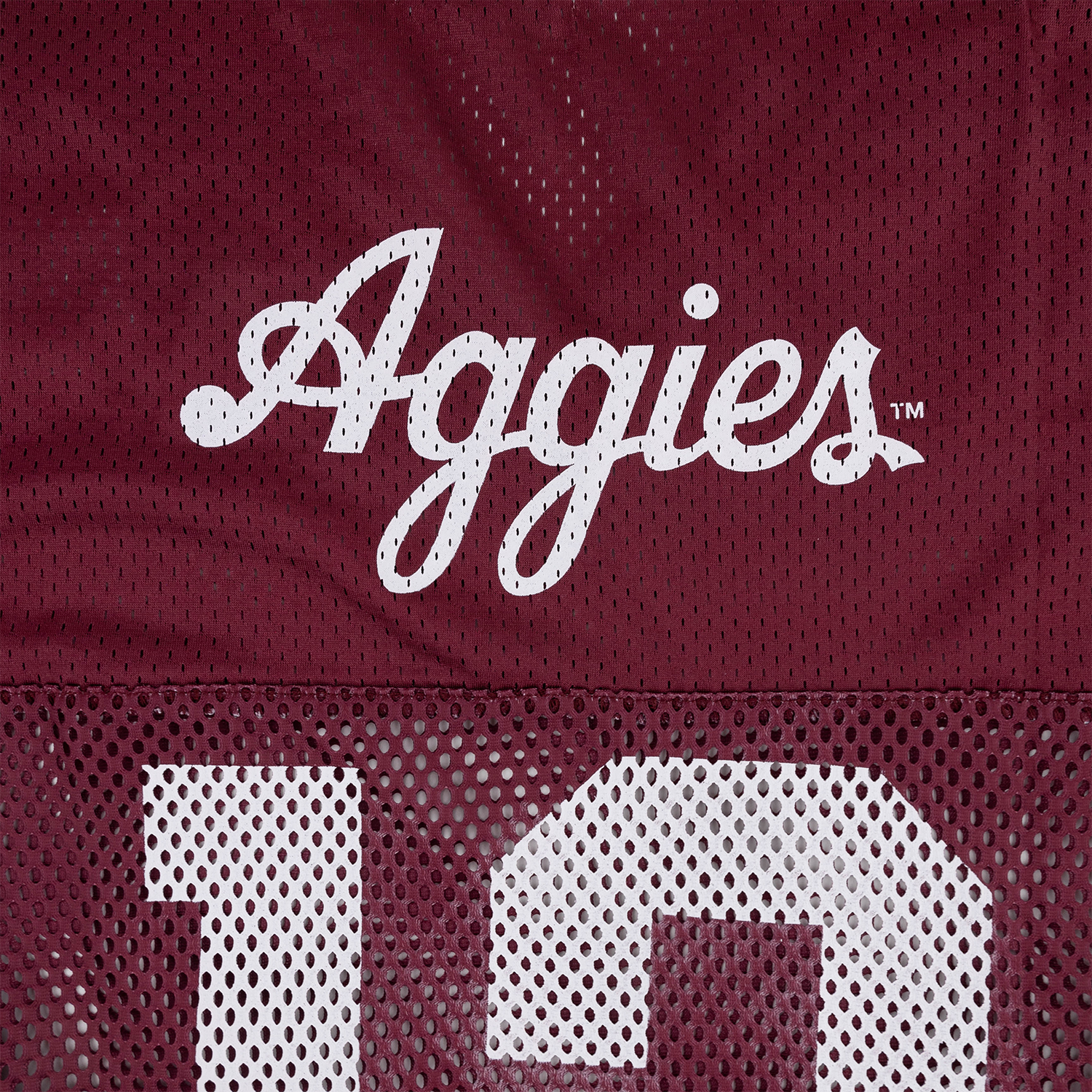 Texas A&M Established Co. Vintage Practice Jersey - Maroon