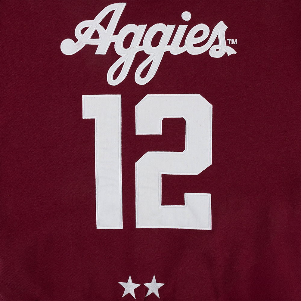 Texas A&M Established & Co Vintage 12 Pullover - Maroon