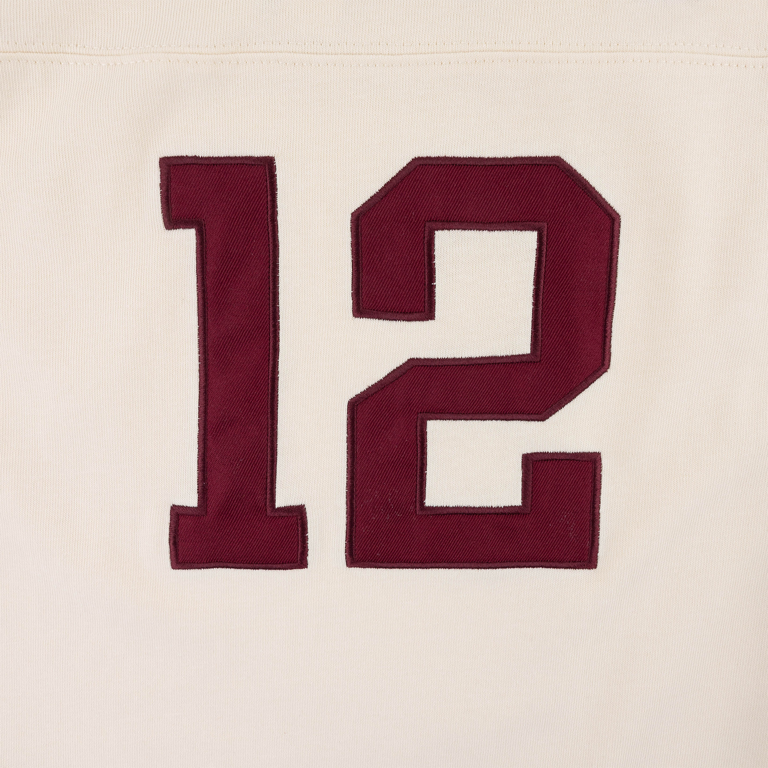 Texas A&M Established Co. Varsity Long Sleeve Jersey Top - Beige