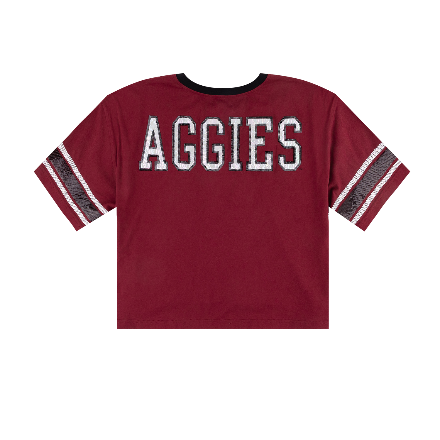 Texas A&M Stewart Simmons The Blitz Sequin Jersey - Maroon