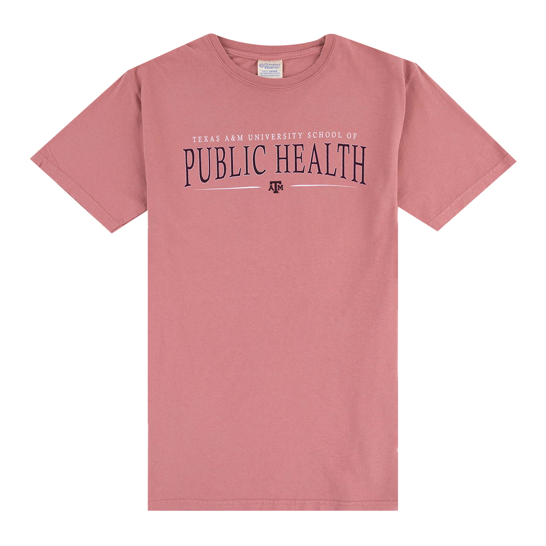 Texas A&M Public Health Cotton T-Shirt - Pink