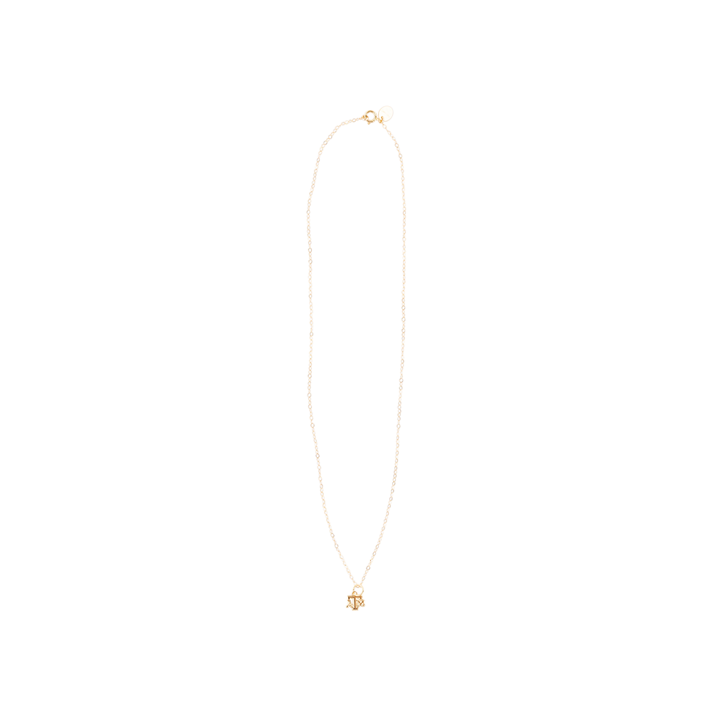 Texas A&M Beaded Blondes Logo Charm Necklace