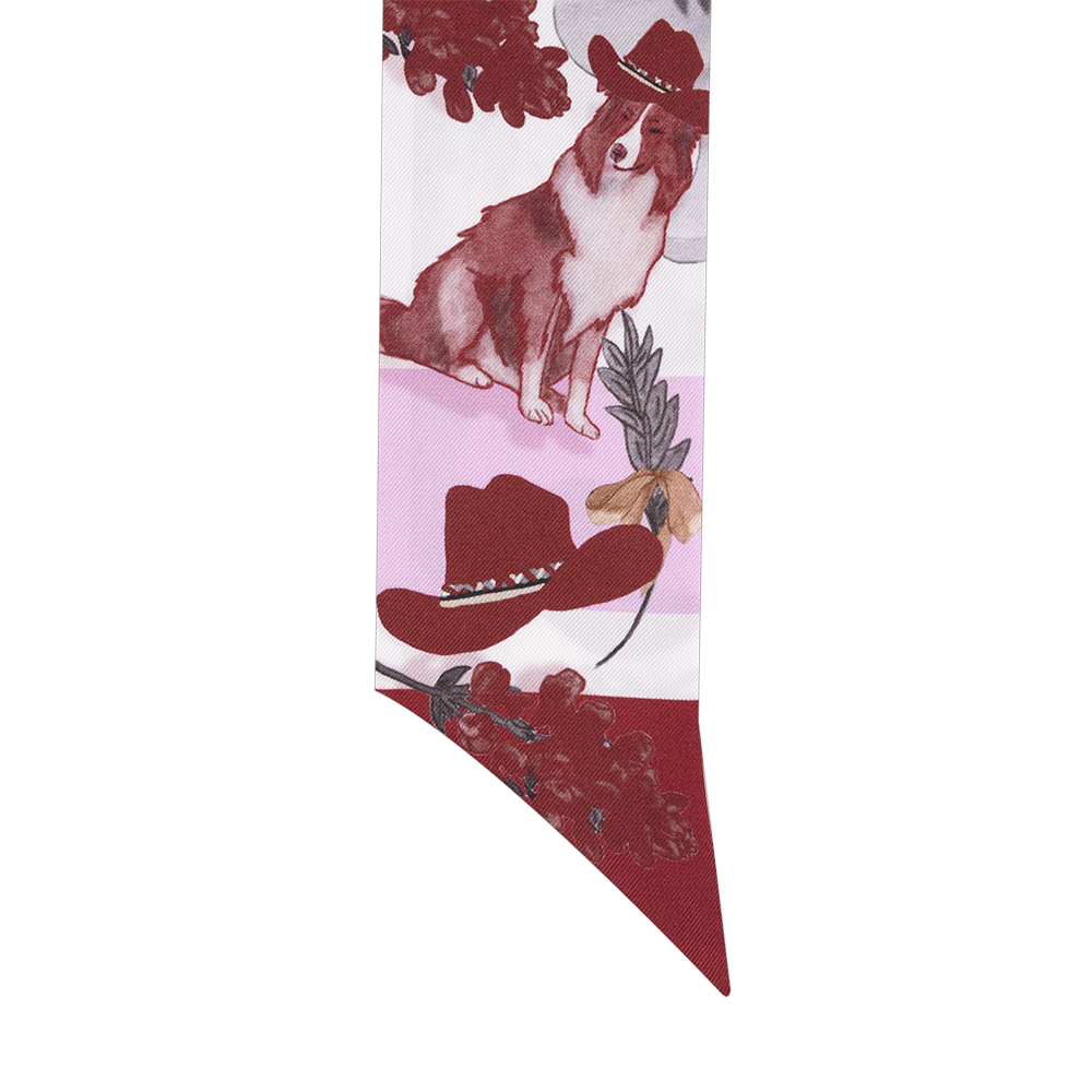 Sorority & Sisterhood Heirloom Scarflette - Maroon