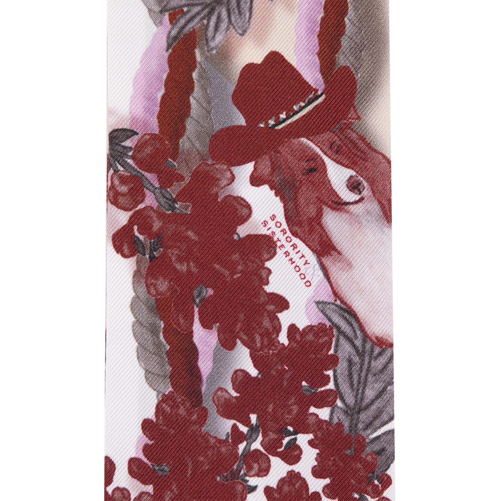 Sorority & Sisterhood Heirloom Scarflette - Maroon